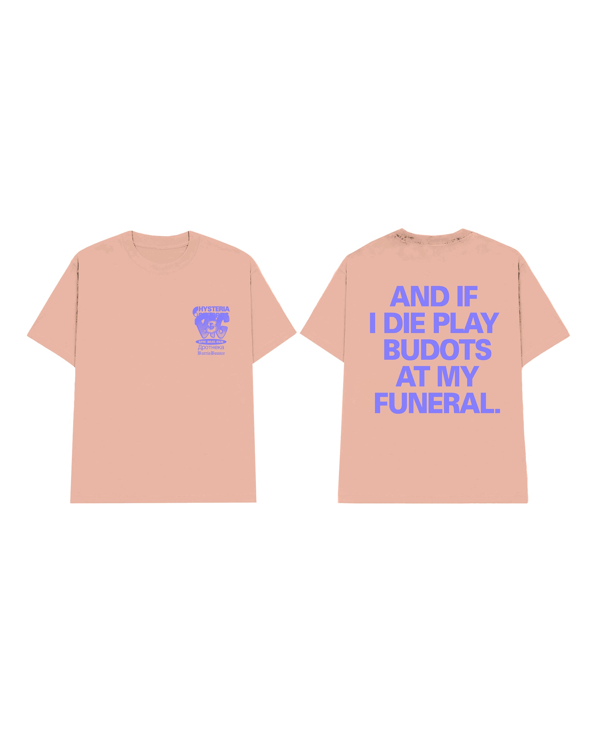 Hysteria x Barrio Bounce Pink Budots Tee