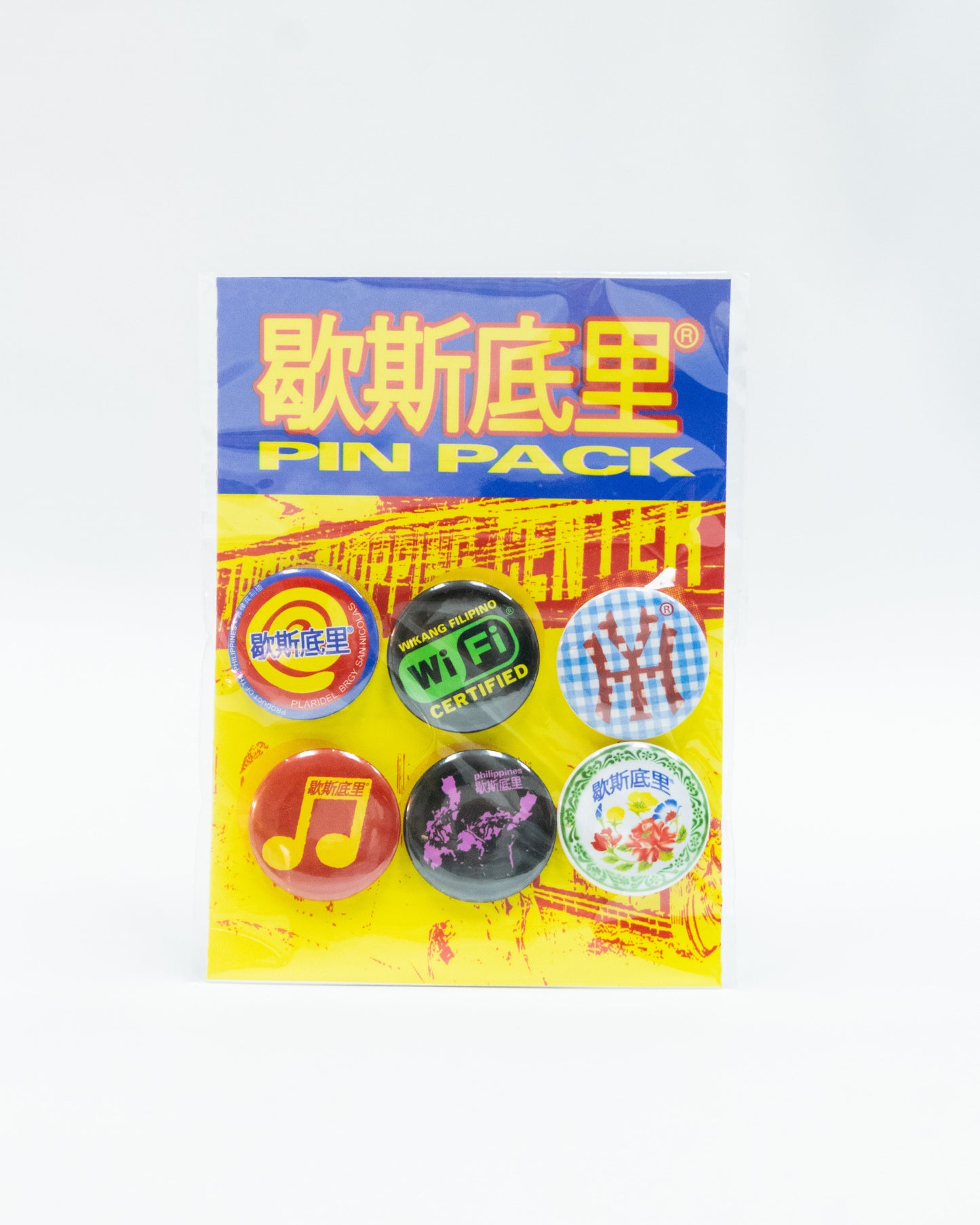 Hysteria x Barrio Bounce Pin Pack