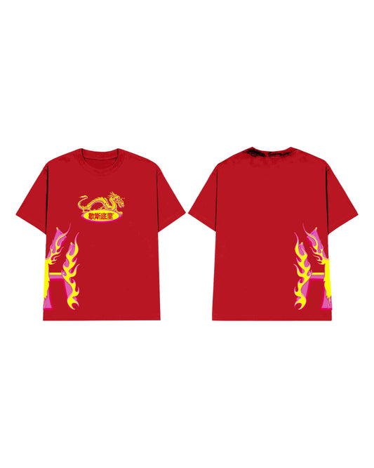 Sizzling Tee - Red